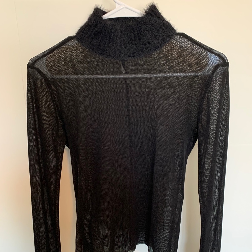 NWOT Free People mesh top XS